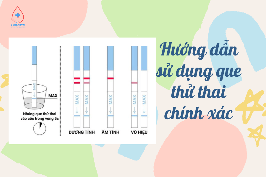 Cách sử dụng que thử thai đúng cách