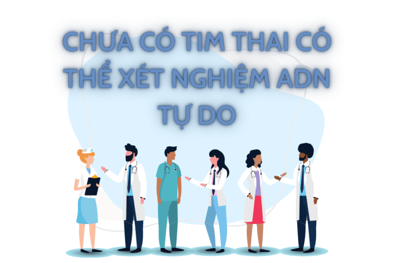 chưa có tim thai có thể xét nghiệm adn tự do